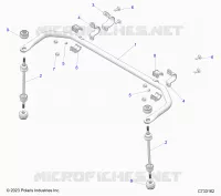 SUSPENSION, STABILISATORSTANGE