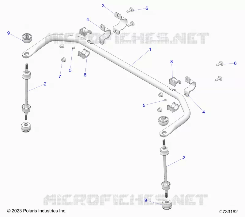 SUSPENSION, STABILISATORSTANGE