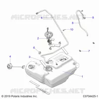 KRAFTSTOFFSYSTEM, FUEL TANK EVAP