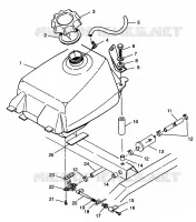 TREIBSTOFF TANK