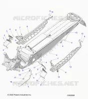 CHASSIS, CLUTCH GUARD, FOOTRESTS, AND RUNNINGBOARDS