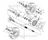 HECKANTRIEB ASSEMBLY 2x4 400L W957540 (4930093009C001)