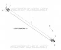 DRIVE TRAIN, FRONT KARDANWELLE