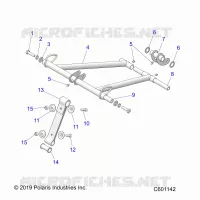 SUSPENSION, FRONT DREHMOMENTARM