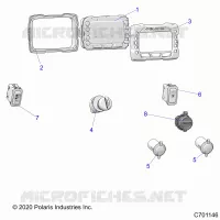 ELEKTRIC, DASH INSTRUMENTS