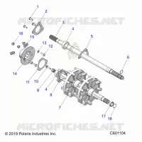 ANTRIEB, JACKSHAFT AND DRIVESHAFT