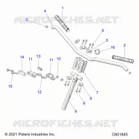 UPPER LENKEN & HANDLEBAR ASM.