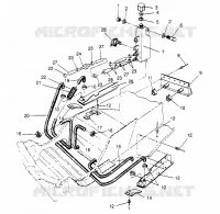 KÜHLSYSTEM 500 CARB 0962764, 500 CARB SKS 0962564,  500 CARB SKS E96256 (4931873187B010)
