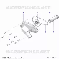 MOTOR, WATERPUMP IMPELLER AND COVER