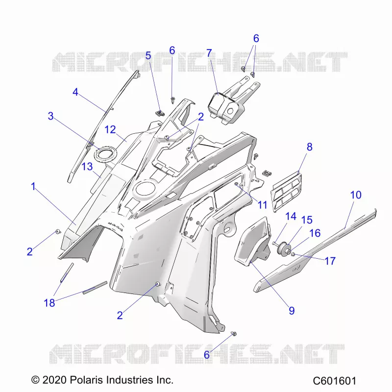 MIDDLE FAIRING