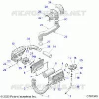 ENGINE, LUFTEINLASS SYSTEM