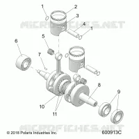 ENGINE, PISTON &amp; CRANKSHAFT