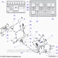 ELEKTRIC, WIRE HARNESS, CHASSIS