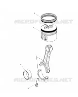 ENGINE, CONNECTING ROD AND KOLBEN SET