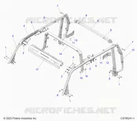 CHASSIS, ROLLOVER PROTECTION 5P