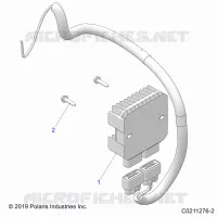 ELECTRICAL, SPANNUNGSREGLER AND MOUNTING