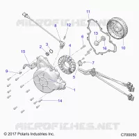 ENGINE, STATOR AND FLYRAD