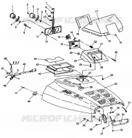 HAUBE ASSEMBLY 600 XCR 0941667 (4927092709005A)