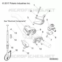 MOTOR, THROTTLE CONTROL ASM.