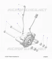 ANTRIEB, FRONT GEARCASE MOUNTING