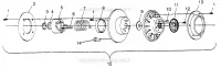 angetriebene Kupplungs 440 XCR SP 0961760 (4931583158B014)