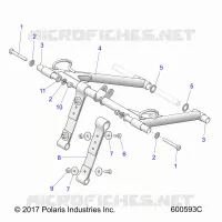 SUSPENSION, FRONT DREHMOMENTARM