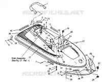 HULL   KAROSSERIE SL 650 B954058 (4930483048A005)