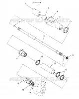 FAHRSYSTEM SL 650 STD B954358 (4932923292B003)