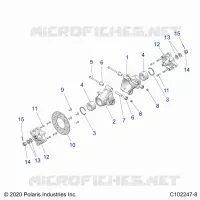 HINTERRADAUFHÃ„NGUNG HUBS, CARRIER AND BRAKE DISC