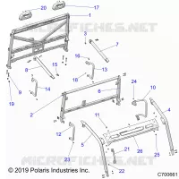 CHASSIS, CAB RAHMEN