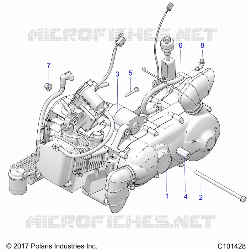 ENGINE, ENGINE AND GETRIEBELAGERUNG