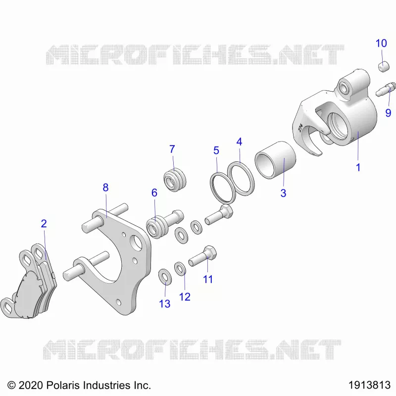 BRAKES, BRAKE BREMSZANGE VORNE