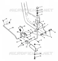 FOOT PEDAL   BREMSE