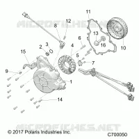 ENGINE, STATOR AND SCHWUNGRAD