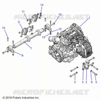 MOTOR, MOUNTING &amp; LONG BLOCK