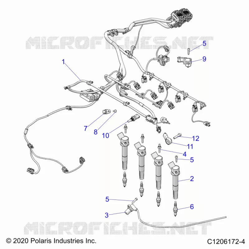 ELEKTRIC, WIRE HARNESS, ENGINE