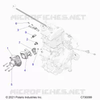 ENGINE, DROSSELKLAPPENGEHÃ„USE AND FUEL RAIL