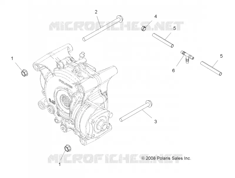 ANTRIEB, GETRIEBEGEHÄUSE MOUNTING, REAR