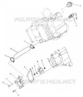 WASSERPUMPE Magnum 4x4 W968144 and  Swedish Magnum 4x4 S968144 (4936053605D005)