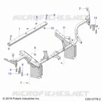 CHASSIS, FRONT RAHMEN ASM.