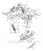 FRONT SUSPENSION AND SKI
