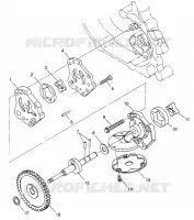 ÖLPUMPE  Scrambler 500 W97BC50A (4943074307D010)