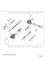 DRIVE TRAIN, MAIN GEARCASE INTERNALS