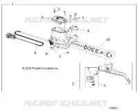 VORDERBREMSE BRAKE LEVER AND MASTER CYLINDER