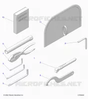 REFERENCES, TOOL KIT AND BEDIENUNGSANLEITUNGS -R23MAA57F1/SC1/C9/CK/F1/F9 (C730444)