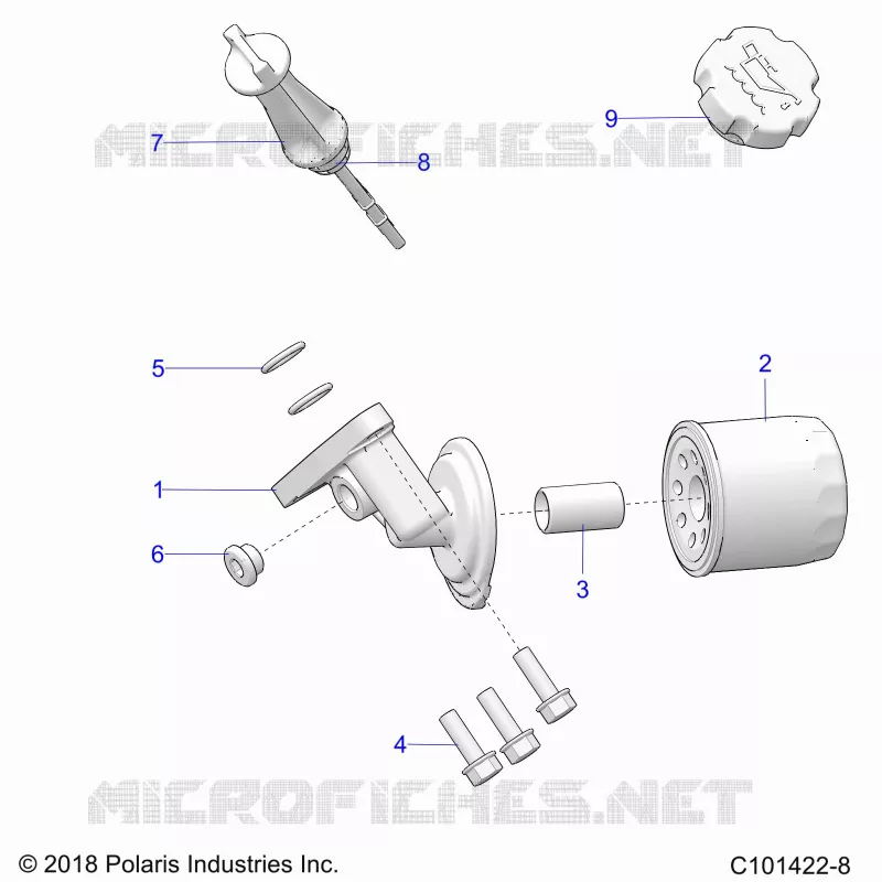 Ã–LFILTER AND DIPSTICK