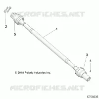 ANTRIEB, REAR PROP SHAFT