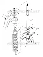 Verstrebung 2x4 300 W947530 (4926742674B001)