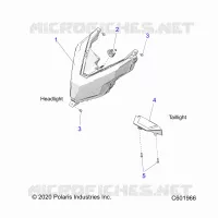 ELEKTRIC, HEADLIGHT AND TAILLIGHT