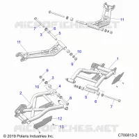 HINTERRADAUFHÃ„NGUNG CONTROL ARMS